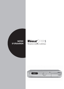 Mode d’emploi Méosat 101S Récepteur numérique