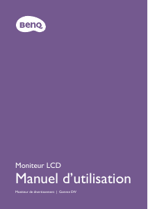 Mode d’emploi BenQ EW2480 Moniteur LCD