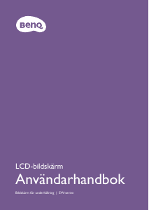 Bruksanvisning BenQ EW2480 LCD skärm