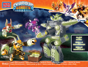 Mode d’emploi Mega Bloks set 95422 Skylanders Invasion de swarm
