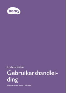 Handleiding BenQ EX2780Q LCD monitor