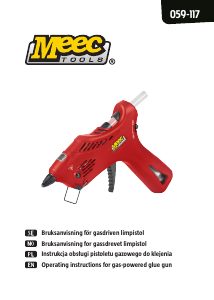 Bruksanvisning Meec Tools 059-117 Limpistol