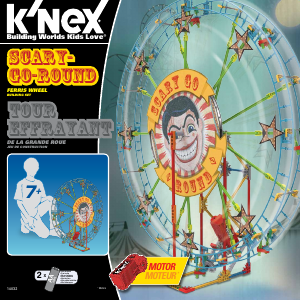 Mode d’emploi K'nex set 14032 Thrill Rides Scary-go-round ferris wheel