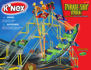 Mode d’emploi K'nex set 15139 Thrill Rides Pirate ship park