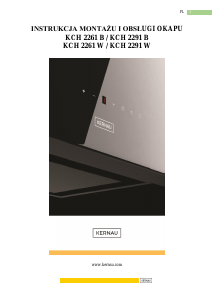 Manuál Kernau KCH 2291 W Odsavač par