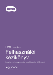 Használati útmutató BenQ PD2700Q LCD-monitor
