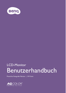 Bedienungsanleitung BenQ SW271C LCD monitor