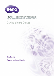 Bedienungsanleitung BenQ XL2411Z LCD monitor