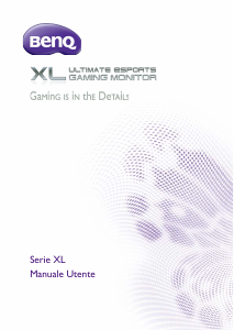 Manuale BenQ XL2730Z Monitor LCD