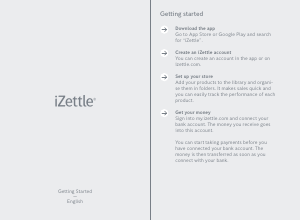 Bruksanvisning iZettle Lite Betalterminal