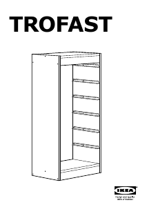 Käyttöohje IKEA TROFAST (92x30x94) Kaappi