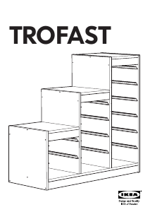 Bruksanvisning IKEA TROFAST (99x44x94) Skap