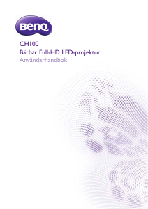Bruksanvisning BenQ CH100 Projektor