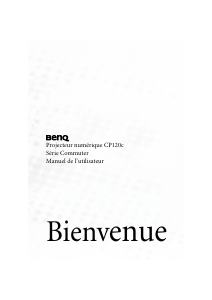 Mode d’emploi BenQ CP120C Projecteur
