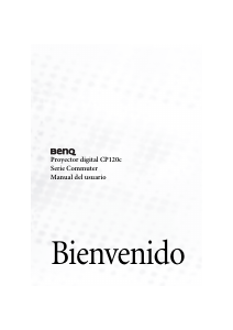 Manual de uso BenQ CP120C Proyector