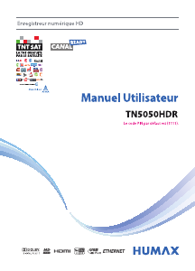 Mode d’emploi Humax TN-5050HDR Récepteur numérique