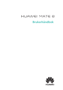 Bruksanvisning Huawei Mate 8 Mobiltelefon