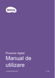 Manual BenQ LW720 Proiector