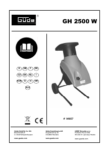 Bedienungsanleitung Güde GH 2500 W Gartenhäcksler