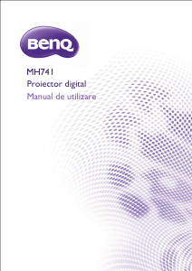 Manual BenQ MH741 Proiector