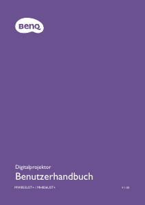 Bedienungsanleitung BenQ MH856UST Projektor