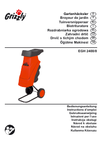 Kullanım kılavuzu Grizzly EGH 2400/8 Bahçe öğütücüsü