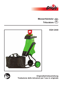 Bedienungsanleitung Grizzly EGH 2440 Gartenhäcksler