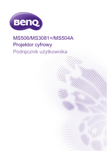 Instrukcja BenQ MS506 Projektor