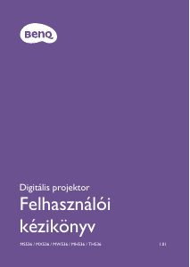 Használati útmutató BenQ MS536 Vetítő