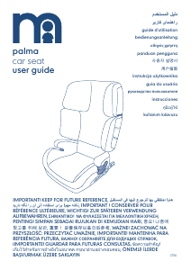 Manual Mothercare Palma Car Seat