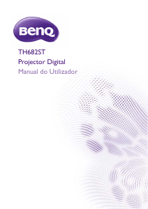 Manual BenQ TH682ST Projetor
