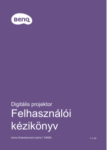 Használati útmutató BenQ TH685i Vetítő