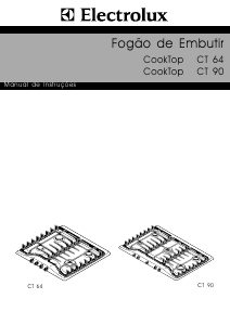 Manual Electrolux CT 64 Placa