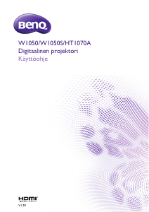 Käyttöohje BenQ W1050 Projektori