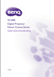 Handleiding BenQ W1090 Beamer