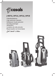 Manual Casals JHB70 Pressure Washer