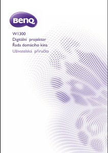 Manuál BenQ W1300 Projektor