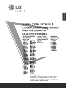 Vadovas LG 42LH3020 LED televizorius