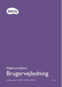 Brugsanvisning BenQ W5700S Projektor