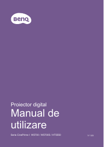 Manual BenQ W5700S Proiector