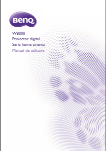 Manual BenQ W8000 Proiector