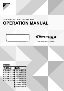 Handleiding Daikin FTX50KMV1B Airconditioner