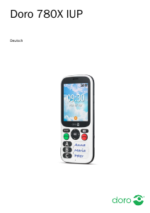 Bedienungsanleitung Doro 780X Handy