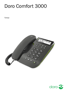Kullanım kılavuzu Doro Comfort 3000 Telefon