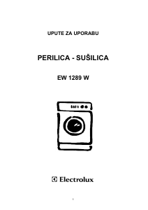 Priručnik Electrolux EW1289W Perilica – sušilica