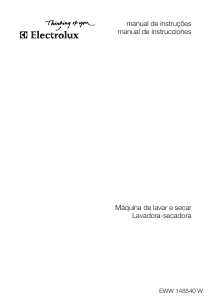Manual de uso Electrolux EWW148540W Lavasecadora