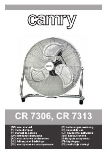 Instrukcja Camry CR 7313 Wentylator
