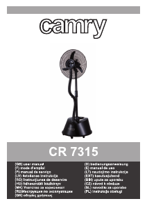 Manual Camry CR 7315 Ventilador