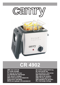 Manual Camry CR 4902 Deep Fryer