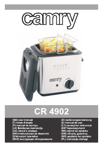 Handleiding Camry CR 4902 Friteuse